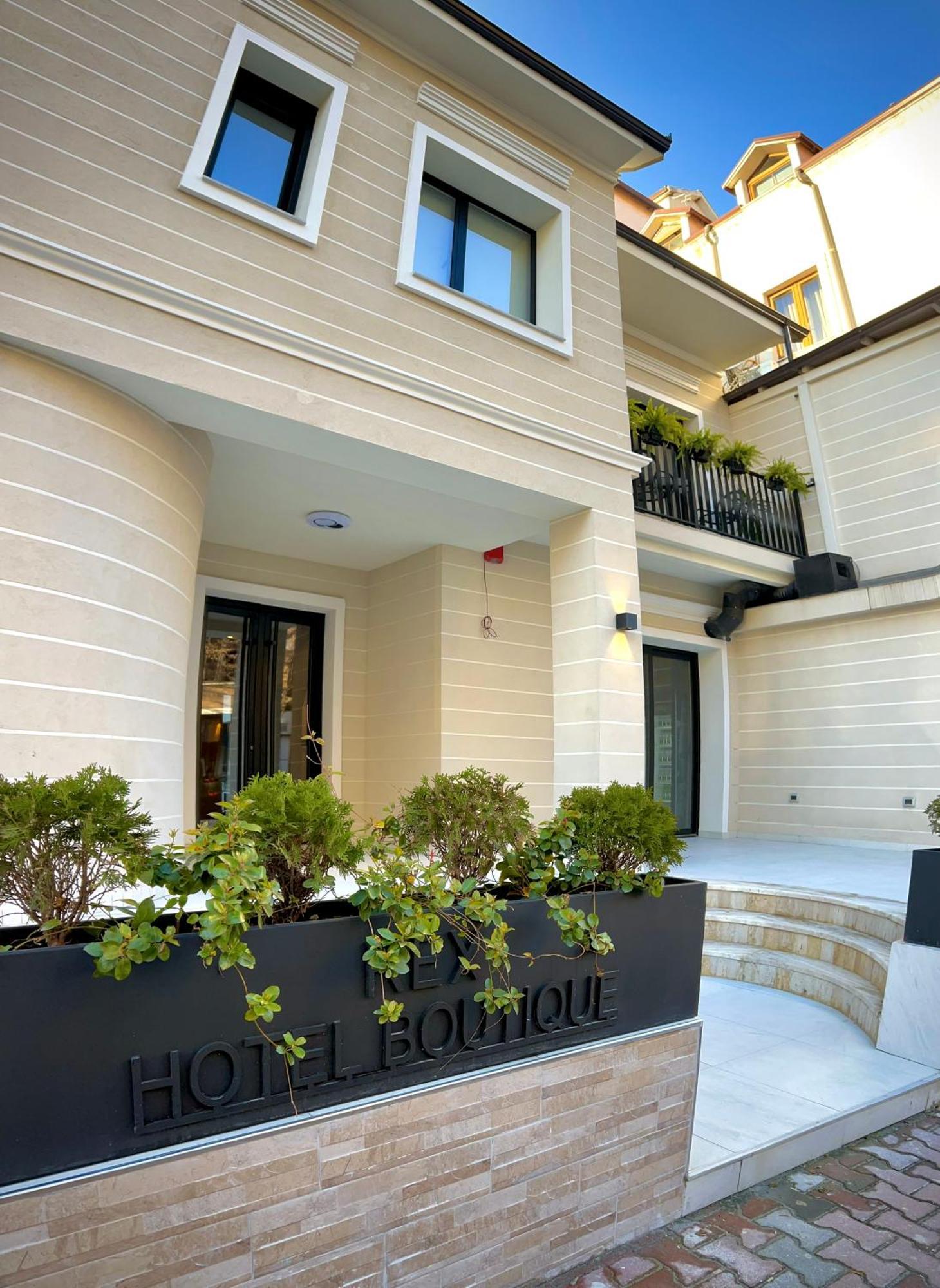 Rex Hotel Boutique Tirana Kültér fotó